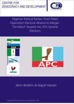 Nigerian Political Parties - African Elections Project