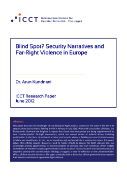 Blind Spot? Security Narratives and Far