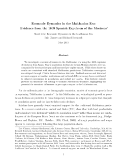 Evidence from the 1609 Spanish Expulsion of the Moriscos