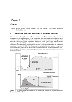 Chapter 6 Ozone