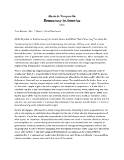 Democracy in America