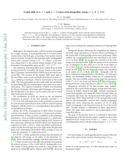 Lamb shift of $ n= 1$ and $ n= 2$ states of hydrogenlike atoms, $1