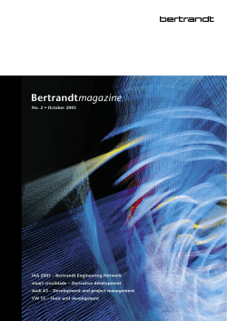 Read the Bertrandtmagazine here.