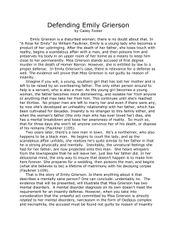 Defending Emily Grierson