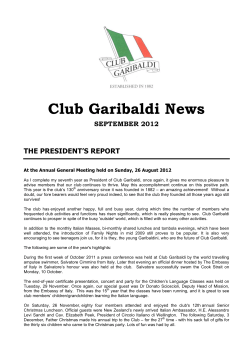 Garibaldi Newsletter 2012 - September (PDF 414KB)