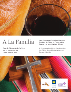 A La Familia - National LGBTQ Task Force