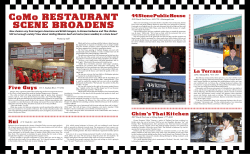 CoMo restaurant sCene broadens