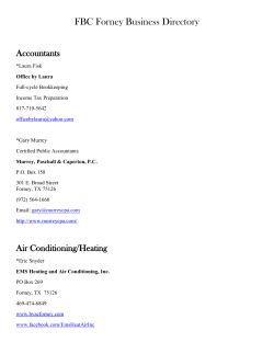 FBC Forney Business Directory