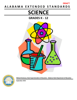 Science Extended Standards