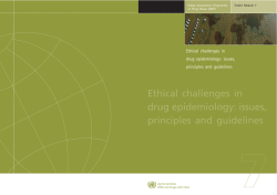 Ethical challenges in drug epidemiology