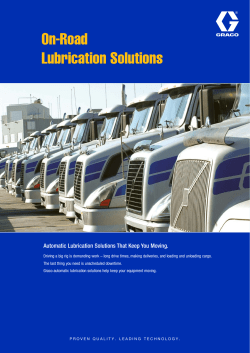 340540ENEU On-Road Lubrication Solutions