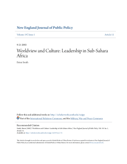 - ScholarWorks at UMass Boston