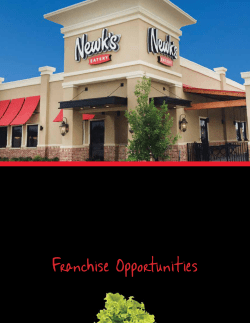 Franchise Opportunities
