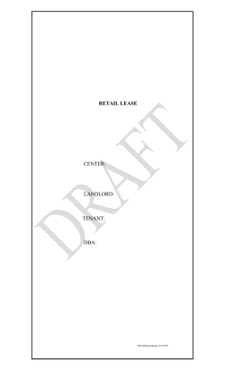 retail lease - Cross County Mall