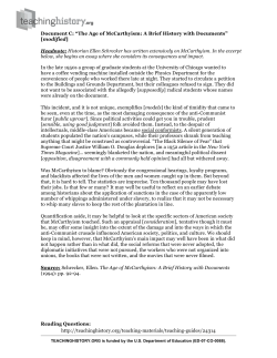 Document C - Teachinghistory.org