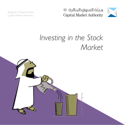 Investing in the Stock Market