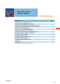 Photoelectric sensors infrared / redlight - Electromatic
