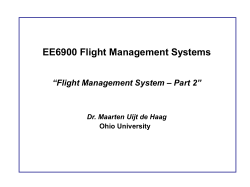 Flight Management Systems
