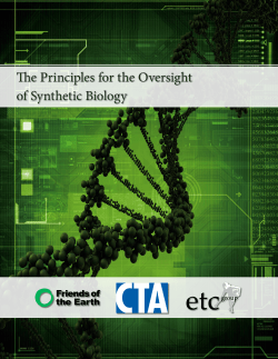 Principles for the oversight of Synthetic Biology