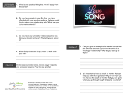 Love Song (Recap).pages