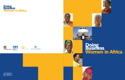 Doing Business Women in Africa