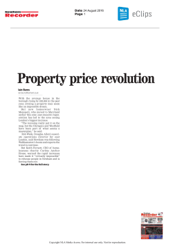 Property price revolution