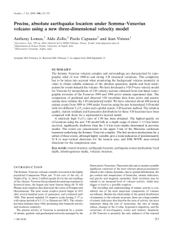 Precise, absolute earthquake location under