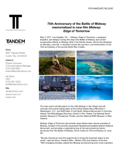 Midway Commemoration Press Release