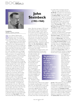 John Steinbeck - Western Cape Government