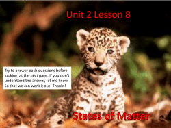 Unit 2 Lesson 8