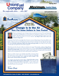 News - Union Fuel Company