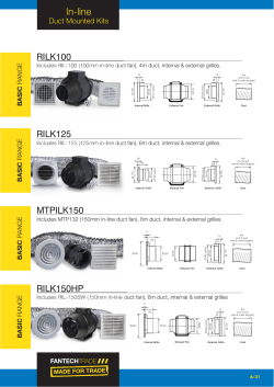 In-line - Fantech Trade
