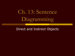 direct object