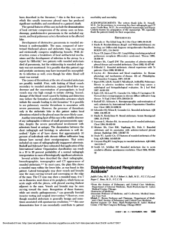 Dialysis-induced Respiratory Acidosis