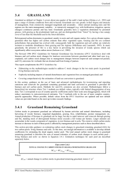 Grassland - ipcc