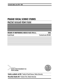 prague social science studies pražsk&eacute; soci&aacute;lně vědn&iacute; studie