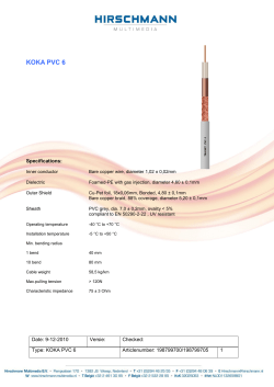 Foto product - Hirschmann Multimedia