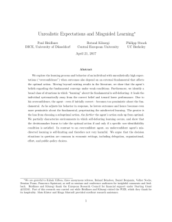 Unrealistic Expectations and Misguided Learning