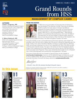 Summer 2013 | Volume 4, Issue 2