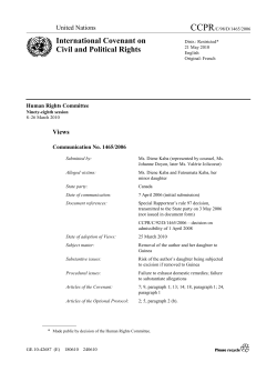 Diene Kaba v. Canada