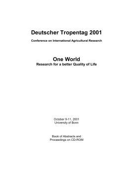 Book of Abstracts