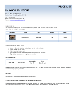Duck Housing - RN WOOD SOLUTIONS