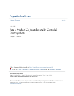 Fare v. Michael C. - Pepperdine Digital Commons