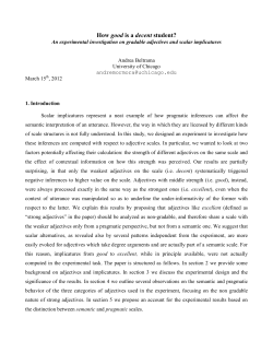 How good is a decent student? - Create and Use Your home