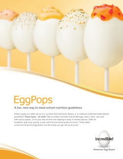 EggPops - American Egg Board