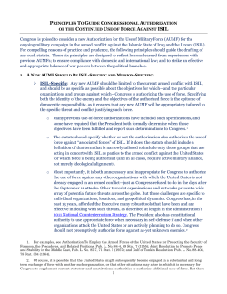 Congress is poised to consider a new Authorization for the Use of