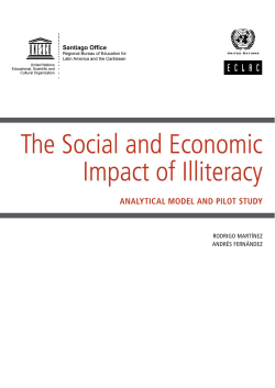 The Social and economic impact of illiteracy - UNESDOC
