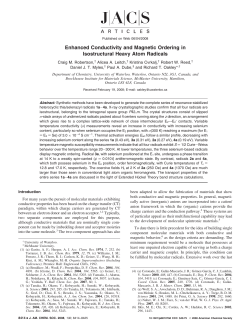 Enhanced Conductivity and Magnetic Ordering in Isostructural