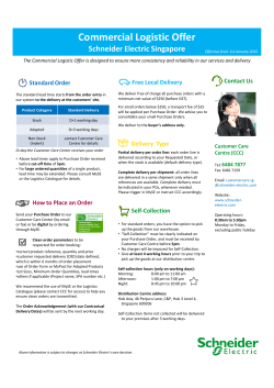 Commercial Logistic Offer