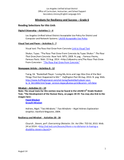 6th Grade Argument Unit and Assessment